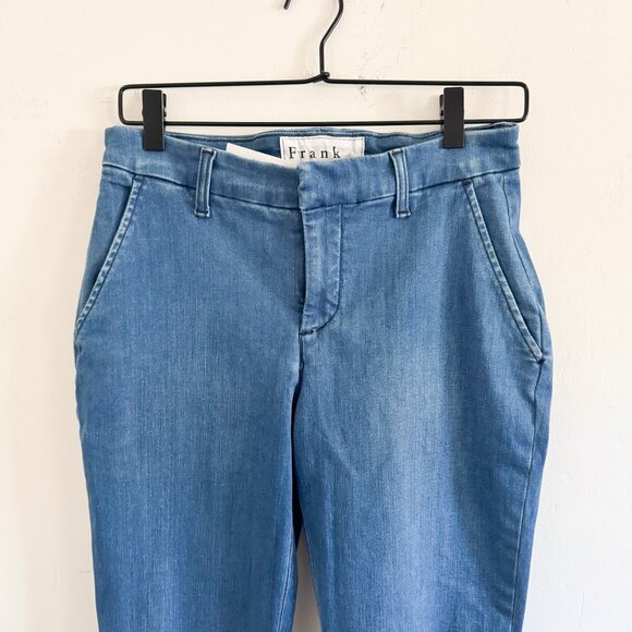 NWT Frank & Eileen Blue Wicklow Crop Jeans 4 - Picture 3 of 7